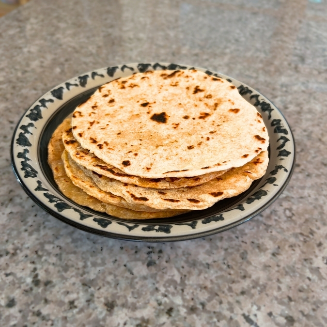 Sourdough discard Tortillas